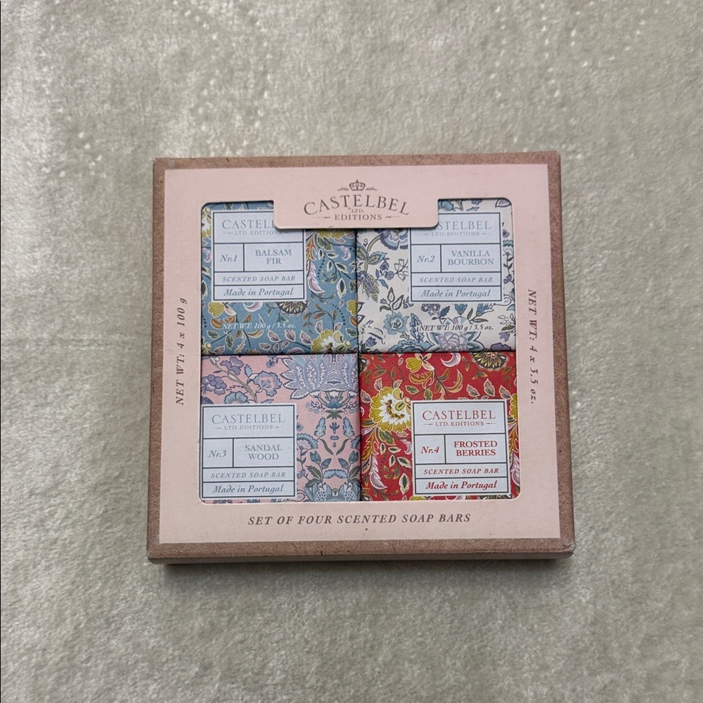 Castelbel Scented Soap Bars Set - Multicolor